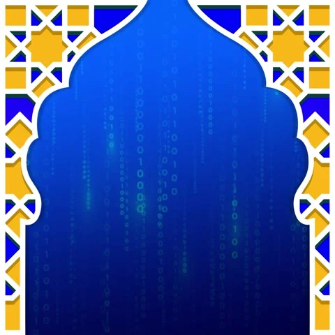 Animated background of Ramadan Kareem Stock Footage 303685210