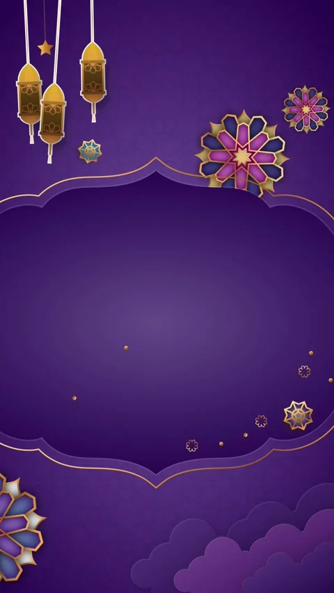 Animated background of Ramadan Kareem Stock Footage 303685221