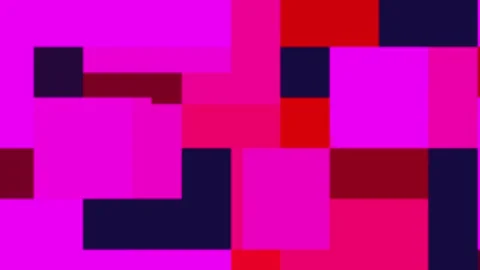 Animated background with randomly moving boxes with attractive colors Stock Footage 302045595