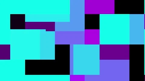 Animated background with randomly moving boxes with attractive colors Stock Footage 302045616