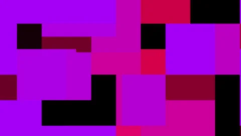 Animated background with randomly moving boxes with attractive colors Stock Footage 302045634