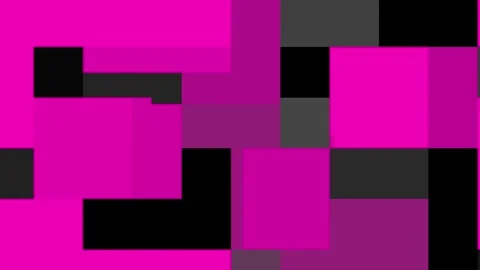 Animated background with randomly moving boxes with attractive colors Stock Footage 302045654