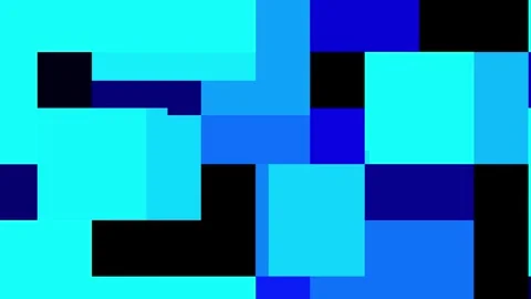 Animated background with randomly moving boxes with attractive colors Stock Footage 302045764