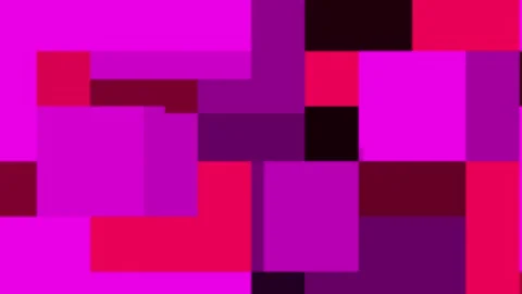 Animated background with randomly moving boxes with attractive colors Stock Footage 302045979