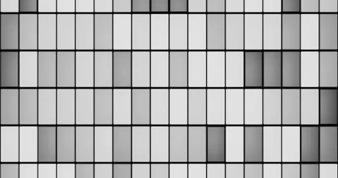 Animated background of rectangles. Rectangles change color. Looping. Stock Footage 255054774