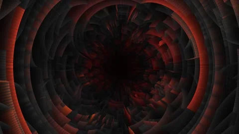 Animated background resembling a colorful dimensional portal Stock Footage 319987794