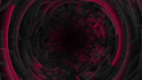 Animated background resembling a colorful dimensional portal Stock Footage 319987848