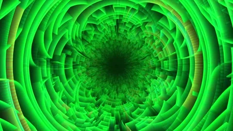 Animated background resembling a colorful dimensional portal Stock Footage 319987880