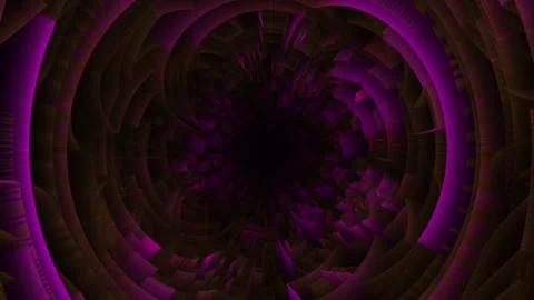 Animated background resembling a colorful dimensional portal Stock Footage 319987884