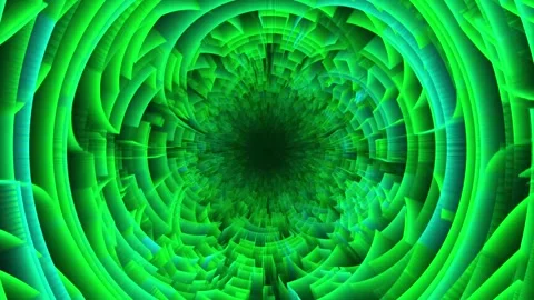 Animated background resembling a colorful dimensional portal Stock Footage 319987899