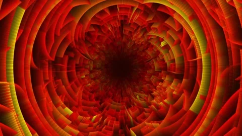 Animated background resembling a colorful dimensional portal Stock Footage 319987931