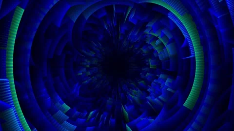 Animated background resembling a colorful dimensional portal Stock Footage 319988019