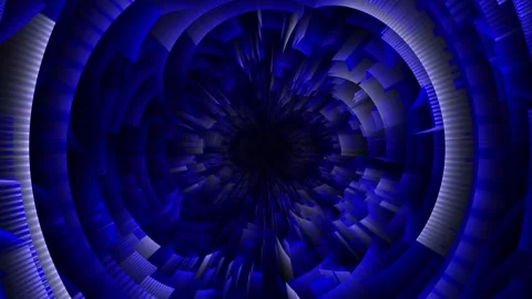 Animated background resembling a colorful dimensional portal Stock Footage 319988024