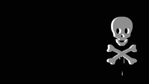 Animated Skull Stock Video Footage | Royalty Free Animated Skull Videos |  Pond5