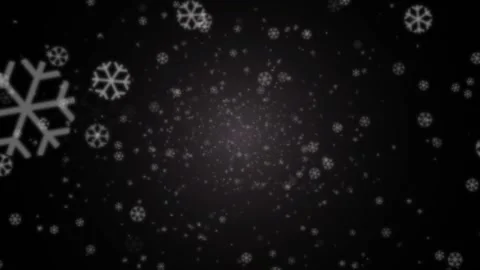 Animated Background Snow Particles 動画素材 147034395