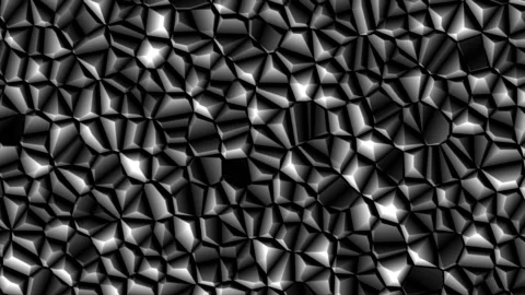 Animated background of sparkling crystals with attractive colors Stock Footage 287897008