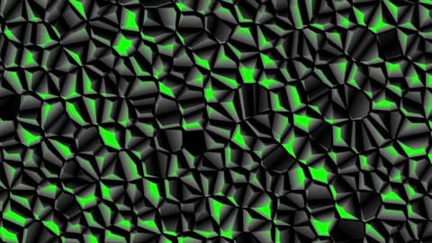 Animated background of sparkling crystals with attractive colors Stock Footage 287897132