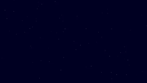 Animated background from the starry sky, movement through the stars Vídeo Stock 196910929