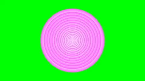 Animated Background Transition yellow pink circles hipnotic mesmerizing Stock Footage 242457729