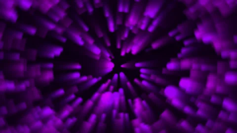 Animated background of vibrant multicolor light moving Stock Footage 324688696