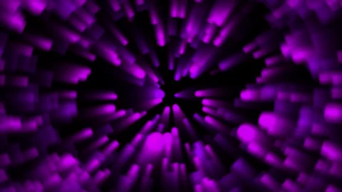 Animated background of vibrant multicolor light moving Stock Footage 324688753