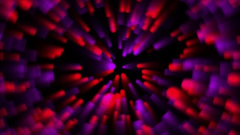 Animated background of vibrant multicolor light moving Stock Footage 324688761