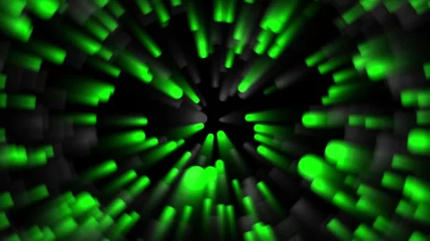 Animated background of vibrant multicolor light moving Stock Footage 324688809
