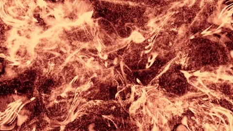 Animated background with vibrant particles in motion. Video stock 285621554