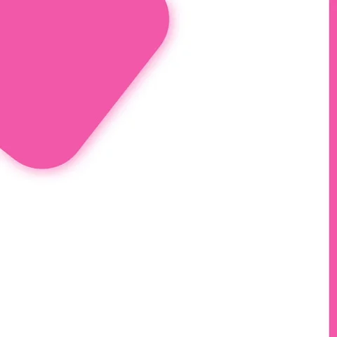 Animated background with white background and pink element for text, present Stock Footage 248041194