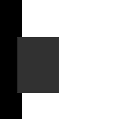 Animated background with white background and 2 black rectangle for text, pr Stock Footage 248041229