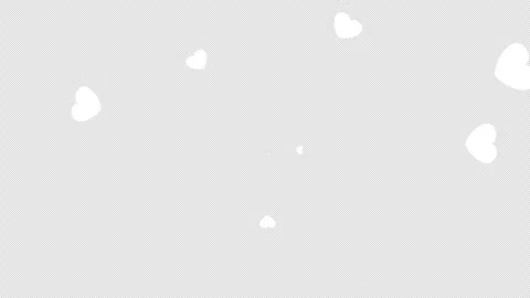 Animated background with white hearts fly from center. Stock Footage 264761462
