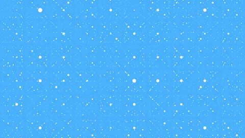 Animated backround with white dots on a blue background. Stock Footage 289173135