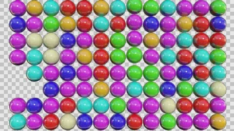 Animated balls Stock Footage 66763414