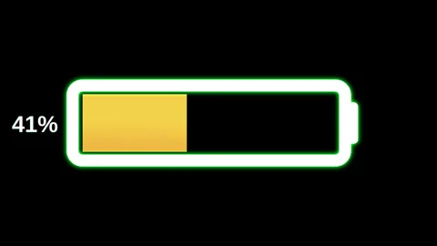 Animated battery Stock Footage 295273119