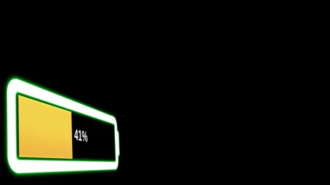 Animated battery Stock Footage 295273166