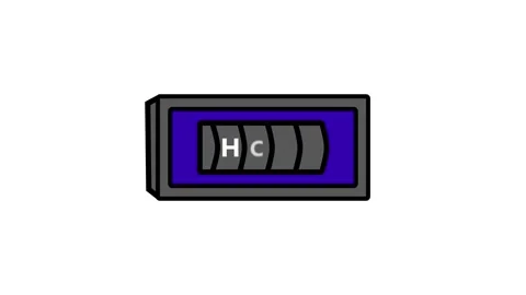 Animated Battery Level Indicator with Purple and Gray Gradient Filling Anim.. 스톡 동영상 341008284
