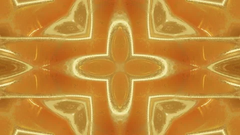 Animated beige abstract three-dimensional background. looped background. 3d rend Stock Footage 152108367