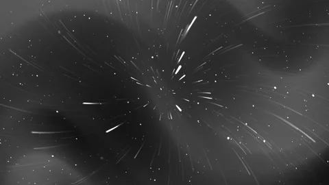 Animated black and grey gradient background with light speed motion streaks Stock Footage 346376389