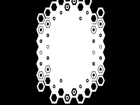 Animated Black and White Transition Stock Footage 72143662