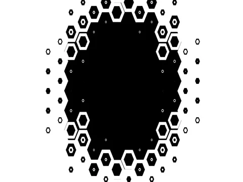 Animated Black and White Transition Stock Footage 72143848