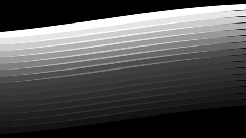 Animated black and white waves background Stock Footage 256295090