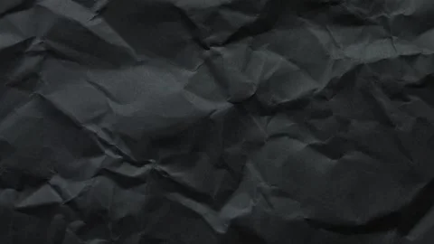 Animated Black Crumpled Paper Texture Background Loop Vídeo Stock 333964976
