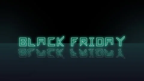 Animated black friday sign. Stock Footage 249869363