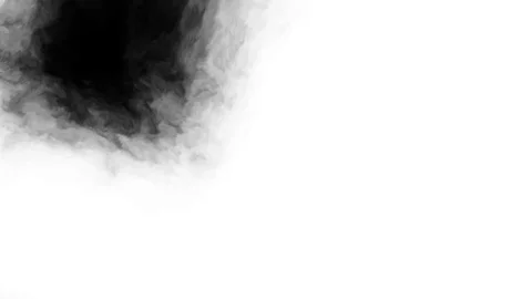 Animated Black Ink Transtion Stockbeeldmateriaal 100538229