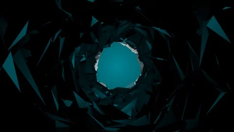 Animated Black Low Poly Abstract Background 스톡 동영상 91318789