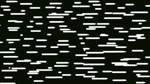 Animated black screen background with white stripes moving horizontally Stock Footage 273273760