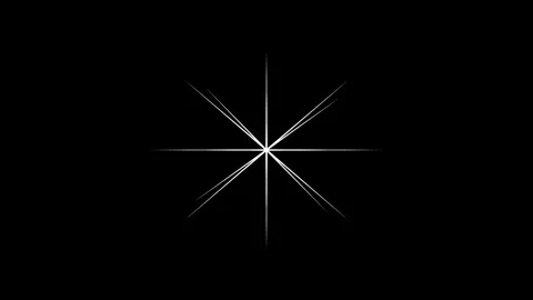 Animated Blinking Star 4k Loop 스톡 동영상 314390395