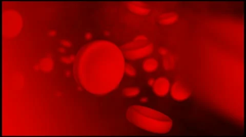 Animated blood cells Stock-Footage 10896069