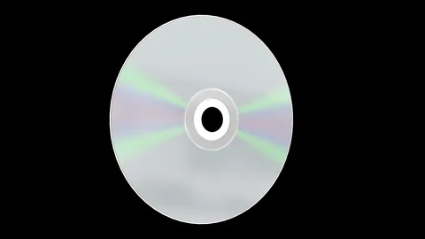 Animated Blu Ray disk rotating on z axis Stock Footage 90966590