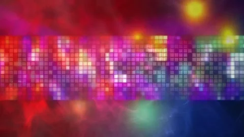 Animated Blub Disco Video Background Video stock 277488459
